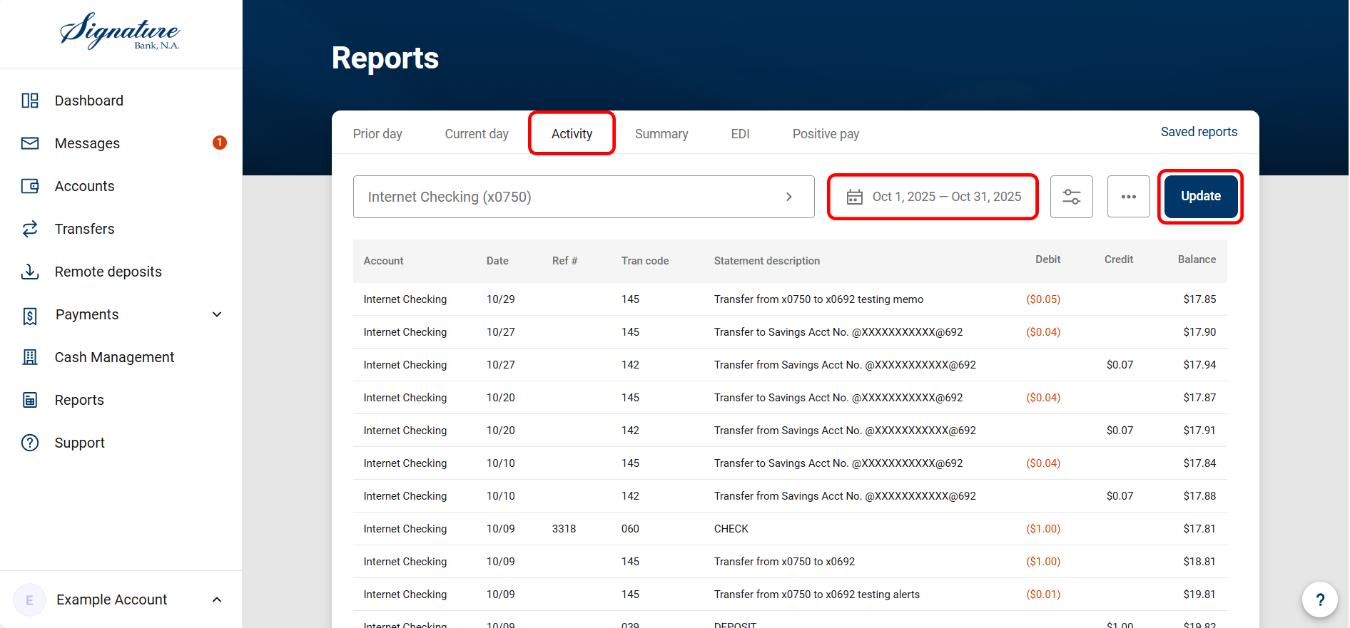 Reports-activity report