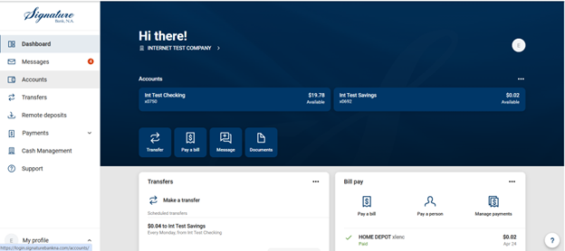 Accessing eStatements 1
